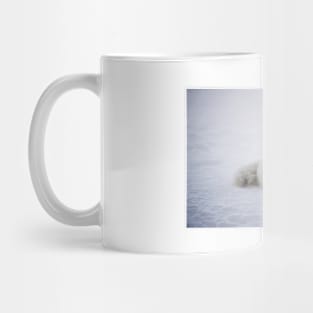 Snow Fox on Glacier Mug